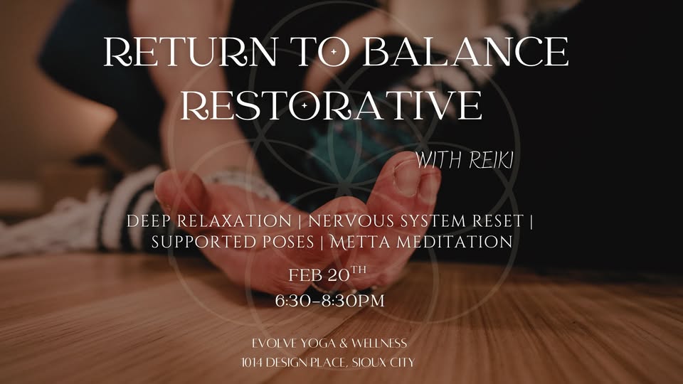 Restorative with Reiki