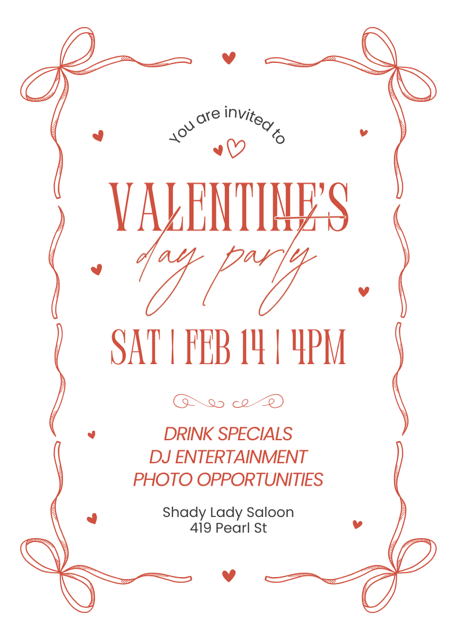 Valentine’s Day Party