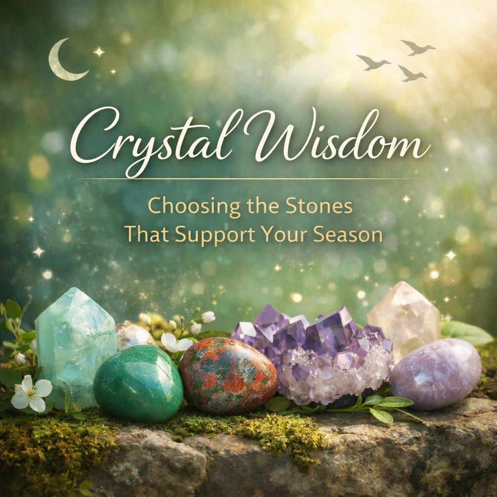 Crystal Wisdom: Choosing the Stones that Support Your Season