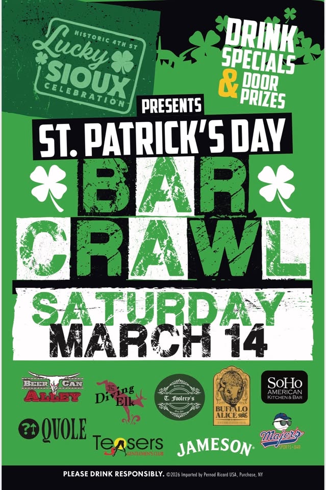Saint Patrick’s Day Bar Crawl