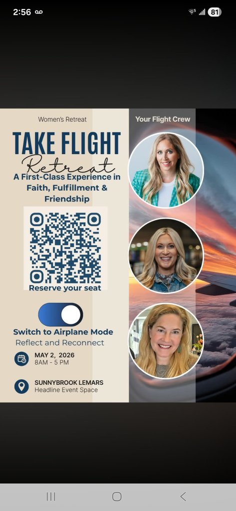 Take Flight Retreat: A First-Class Experience in Faith, Fulfillment & Friendship