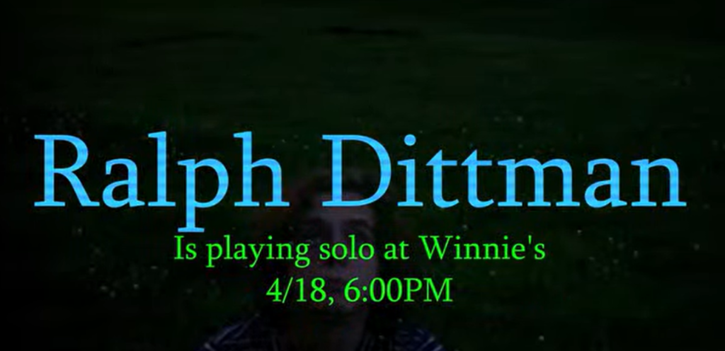 Live Music with Ralph Dittman