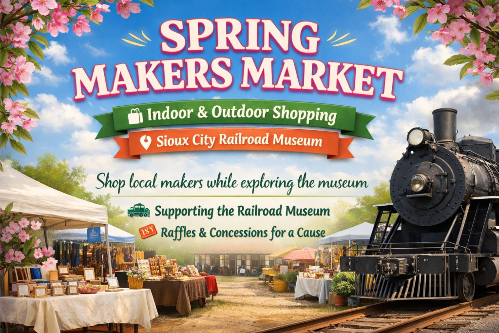Spring Makers Market at Sioux City Railroad Museum