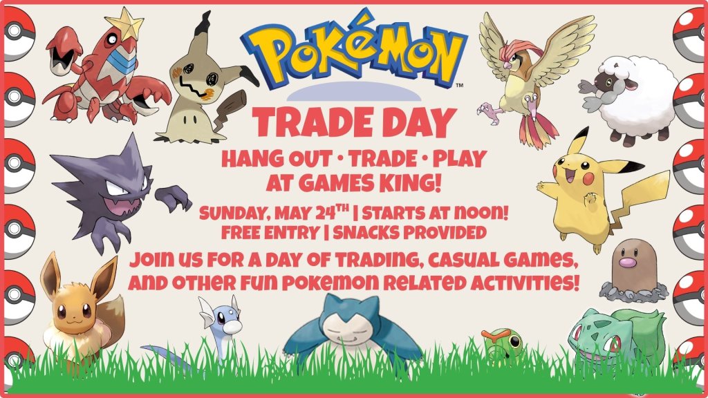 Pokemon Trade Day – Games King