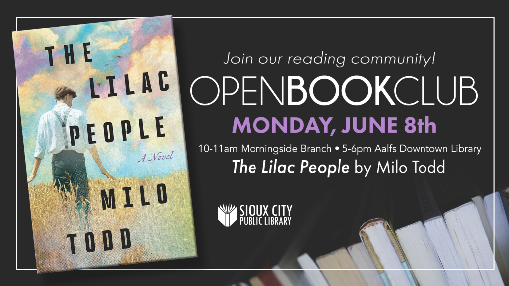 Open Book Club: The Lilac People by Milo Todd