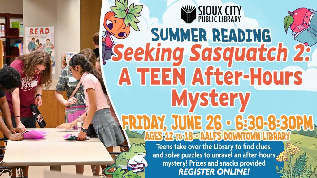 Seeking Sasquatch 2: A TEEN After-Hours Mystery