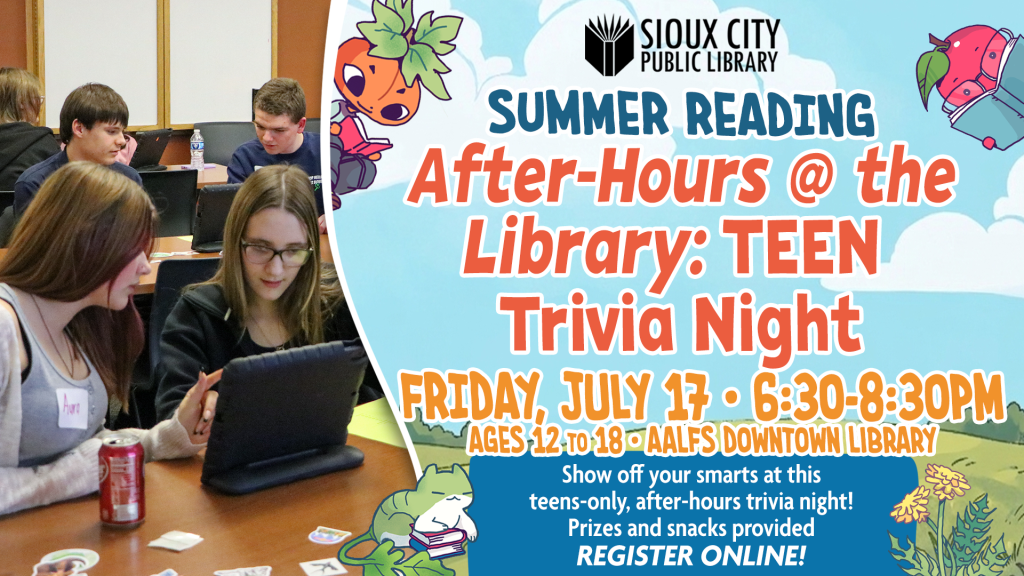 After-Hours @ the Library: TEEN Trivia Night