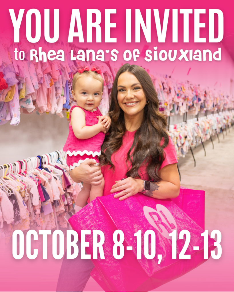 Rhea Lana’s of Siouxland Children’s Consignment Event!