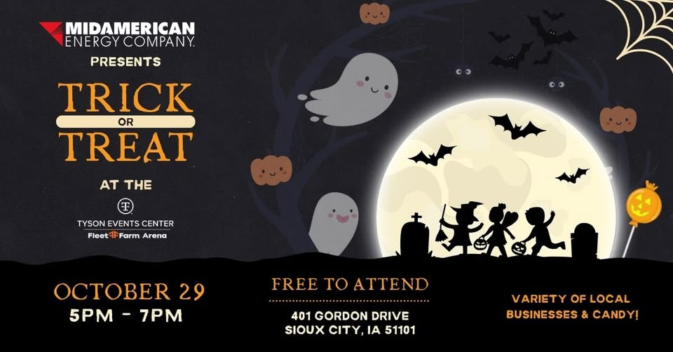 Trick or Treat at Tyson Events Center