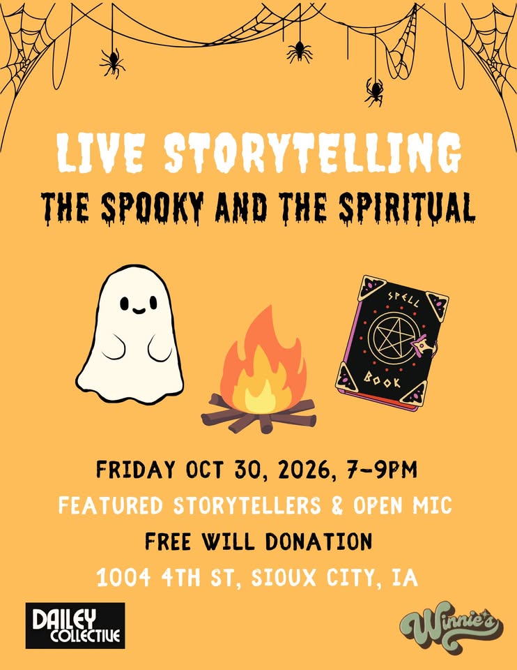 Live Storytelling: The Spooky and the Spiritual