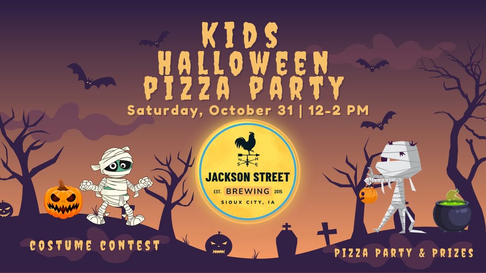 Kids Halloween Pizza Party